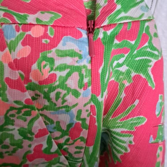 Lilly Pulitzer Adie Flamingo Pink Southern Charm Shorts 4 - Picture 12 of 12